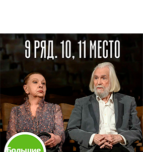 «9 ряд 10, 11 место» БДТ имени Г. А. Товстоногова (Основная сцена)